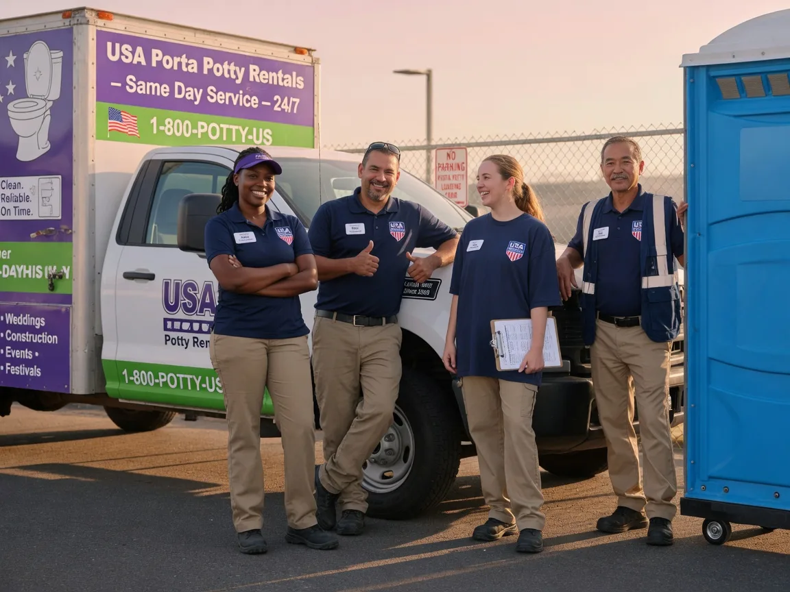Porta Potty Rental company in Sharon, WI