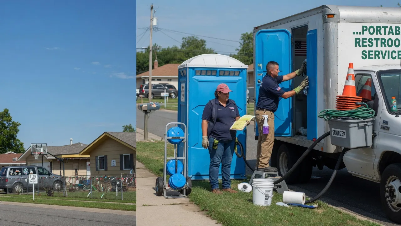 Portable Toilet Rental in Sharon, WI near me